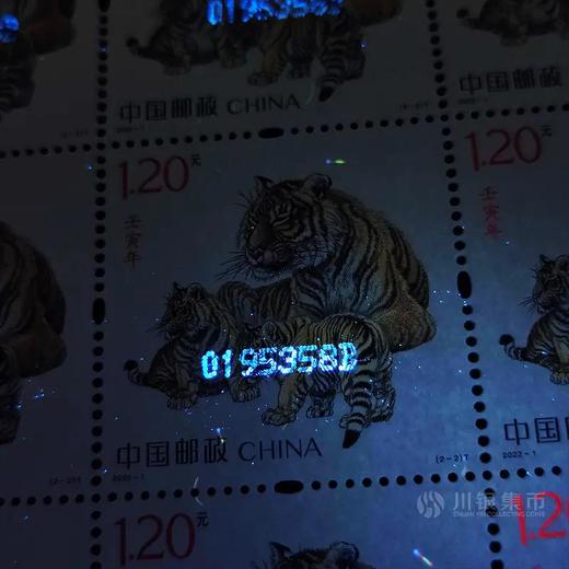 2022虎年生肖邮票 小版张 商品图10