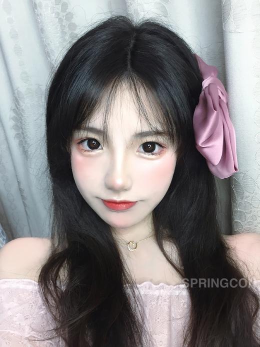 大直径黑瞳丨初恋黑·Springcon丨14.5mm（年抛/2片装) 商品图8