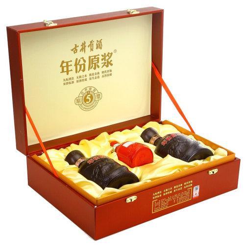 古井贡酒 年份原浆古5-40.6度425ml*2瓶 礼盒装白酒（含古16小酒100ml） 商品图1