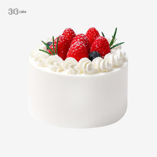 迷你多肉草莓蛋糕，可选4英寸（fwh） 商品图0