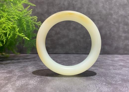 【御珠宫坊·传承系列】糖羊脂白玉手镯55mm 商品图7