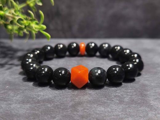 【御珠宫坊】墨玉子料手串 商品图3