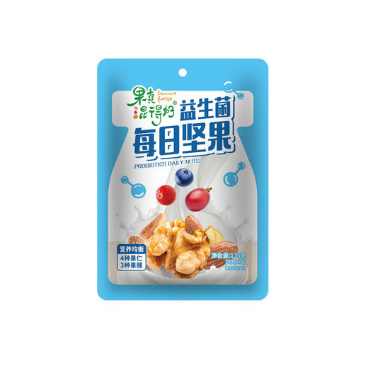 疆果果 益生菌每日坚果 175g 新疆 商品图0