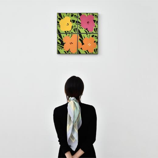 见南花 | 安迪·沃霍尔展览限量款花砖装饰画室内挂画客厅壁画 商品图1