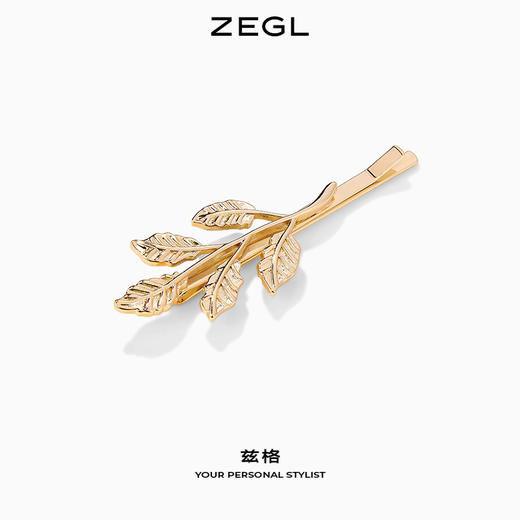ZENGLIU刘海一字夹发卡头饰夹子韩国发夹女网红饰品成人发饰边夹 商品图1