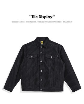 太平鸟男装 牛仔夹克男2022年春季新款外套B2BJC1122