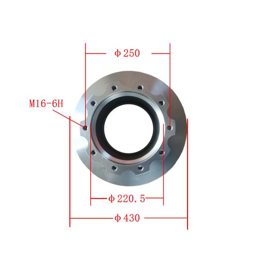 TF制动盘适用富华老款（低齿圈）盘式车轴-FUWA-L 商品图0