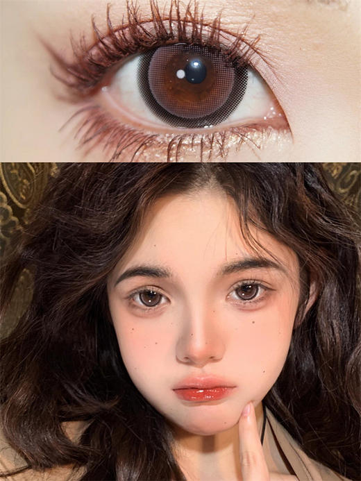 【小红书推荐款】agenscolor时间玫瑰，年抛/直径14.5/着色14.3，158/一副，258/两副 商品图3