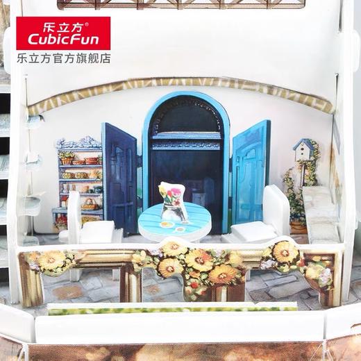 乐立方圣托里尼爱琴海3D创意拼搭 商品图3