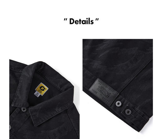 太平鸟男装 牛仔夹克男2022年春季新款外套B2BJC1122 商品图2