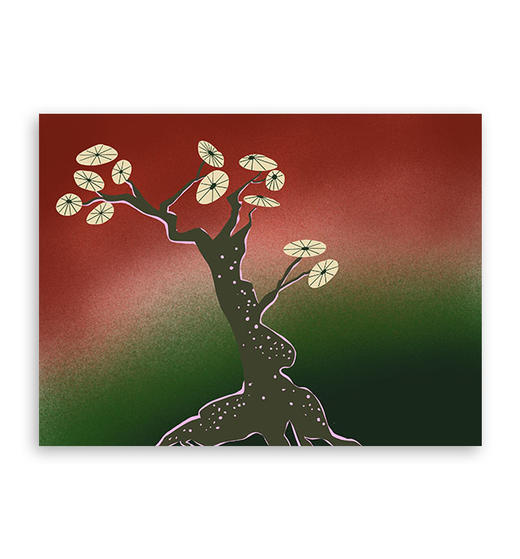 light on『松』｜A4插画 商品图0