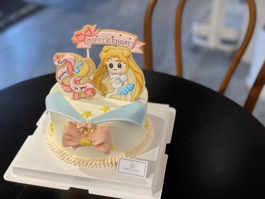 水冰月翻糖＋糖霜饼干奶油蛋糕 商品图0