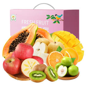 南粤大地--速达鲜意什锦礼盒-约3.5kg【鲜享1.5】