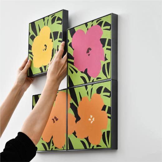 见南花 | 安迪·沃霍尔展览限量款花砖装饰画室内挂画客厅壁画 商品图0