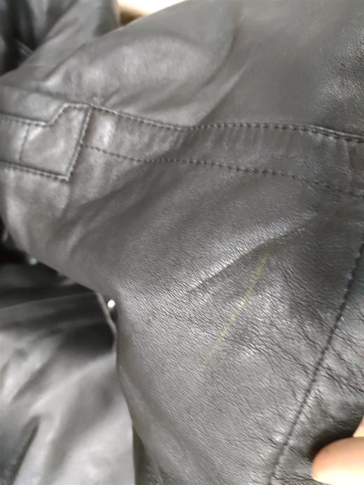 6901876287509  梦特娇MONTAGUT  法国梦特娇皮毛一体立翻领男士皮衣男真皮  4XL【磨损，污渍等】 商品图4