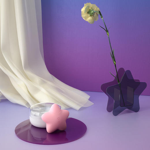 svakom司沃康桃桃星跳蛋女性舔吸强震成人情趣用品自慰器秒高潮用具神器YJ 无线遥控，星光投影，可爱造型，外出调情，静音防水 商品图1