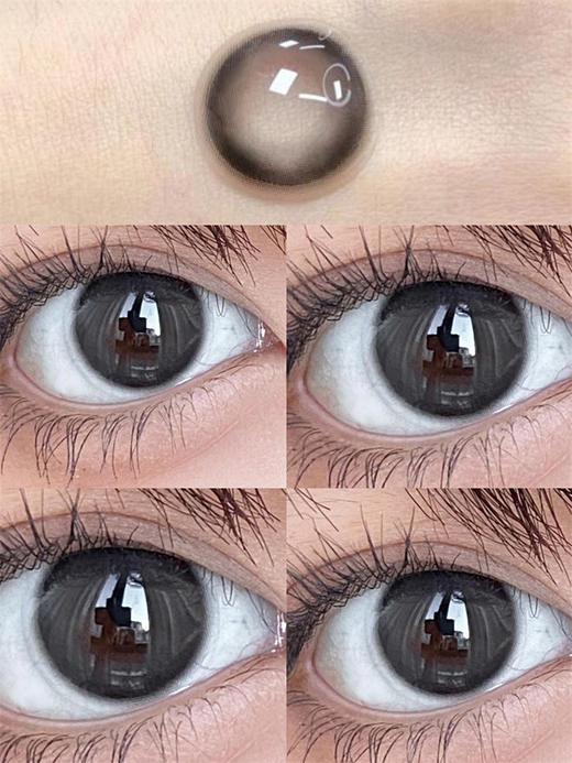 【小红书推荐款】imudi奶油奥利奥，年抛/直径14.2/着色13.5，138/一副，238/两副，268/三副 商品图2