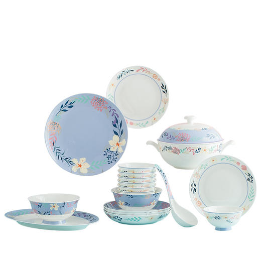 自然醒永恒花园骨瓷餐具套装TXTX 商品图4