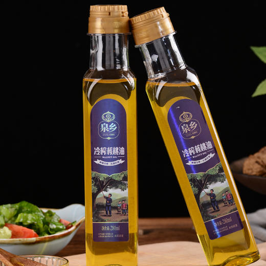 云南玉溪泉乡老磨坊冷榨核桃油280ml 包邮 商品图2