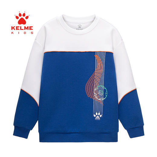  KIDS卡尔美童装男童圆领卫衣中大童春儿童运动休闲上衣 商品图4
