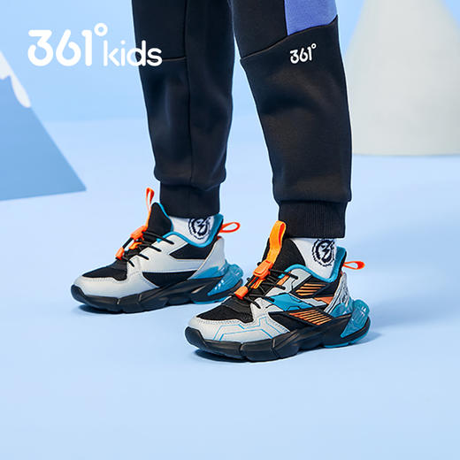 小361男童透气运动鞋儿童防滑跑步鞋2021秋冬新款小童k72144827-1 商品图1