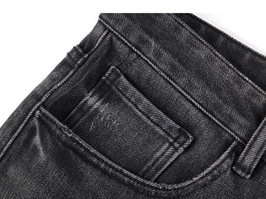 太平鸟男装 2022年春季新款灰色复古牛仔裤B2HAC1A02 商品图2