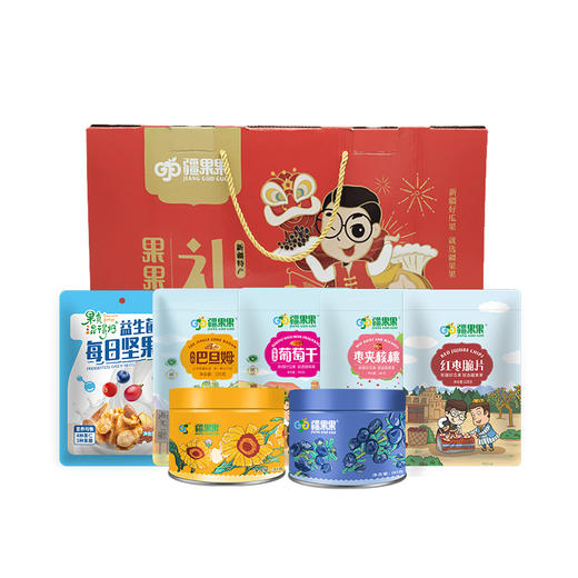 疆果果 果果有礼西域珍果套餐A 2105g 新疆 商品图0