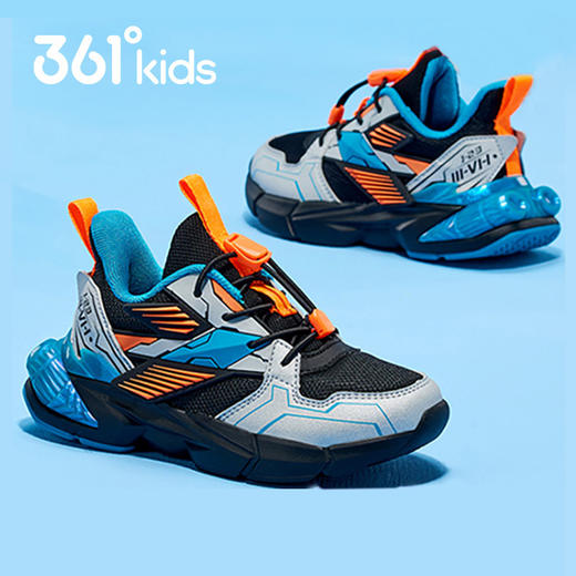 小361男童透气运动鞋儿童防滑跑步鞋2021秋冬新款小童k72144827-1 商品图0