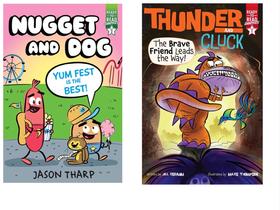 【5-8岁 漫画必读】Yum Fest Is the Best!: Ready-to-Read Graphics Level 2  趣味儿童漫画书2册