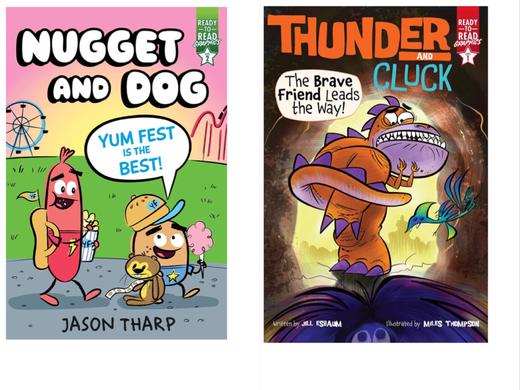 【5-8岁 漫画必读】Yum Fest Is the Best!: Ready-to-Read Graphics Level 2  趣味儿童漫画书2册 商品图0