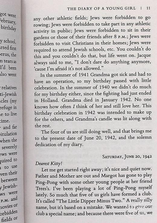 【中商原版】安妮日记英文原版小说 英文版 The Diary of a Young Girl 进口美国原版 商品图7