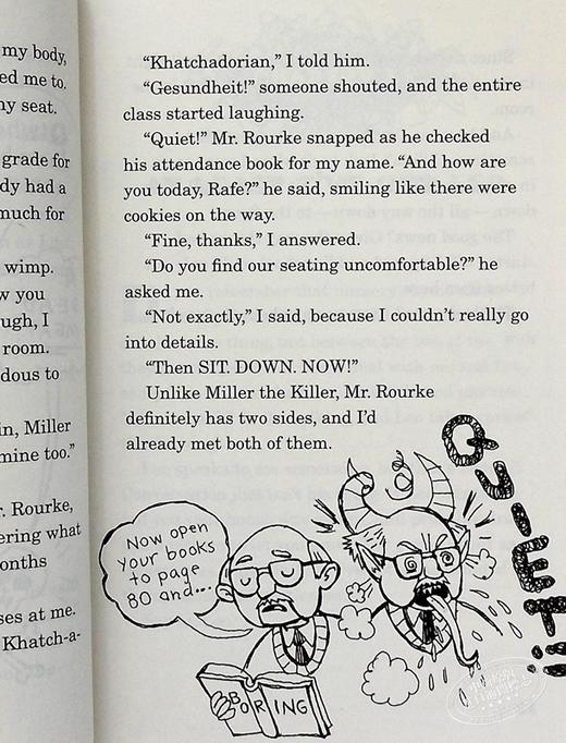预售 【中商原版】中学,我人生悲惨的岁月 英文原版 Middle School, The Worst Years of My Life 商品图7