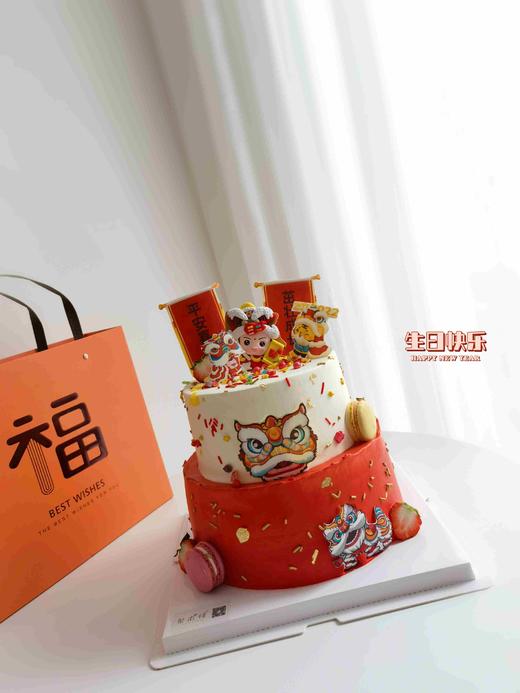 吉祥舞狮蛋糕 商品图1