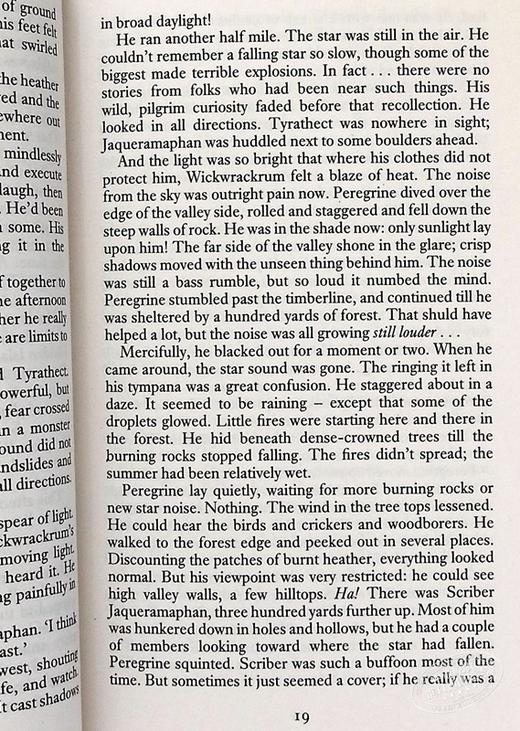 【中商原版】深渊上的火  英文原版	A Fire Upon The Deep（雨果奖） 商品图7