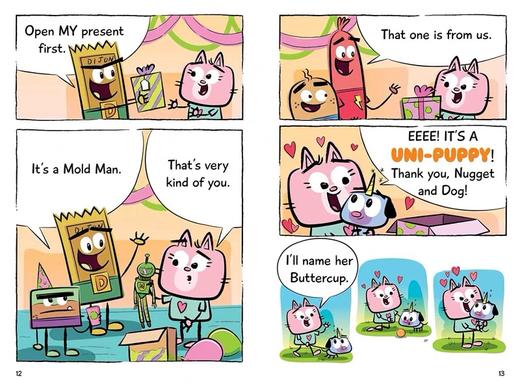 【5-8岁 漫画必读】Yum Fest Is the Best!: Ready-to-Read Graphics Level 2  趣味儿童漫画书2册 商品图3