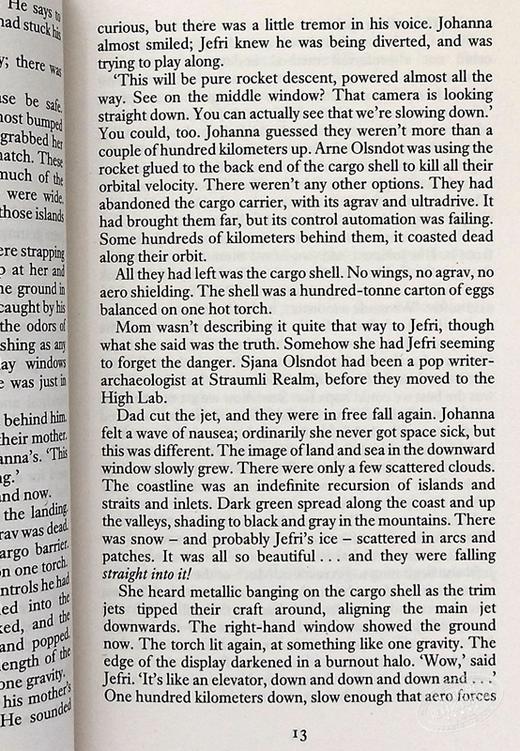 【中商原版】深渊上的火  英文原版	A Fire Upon The Deep（雨果奖） 商品图4