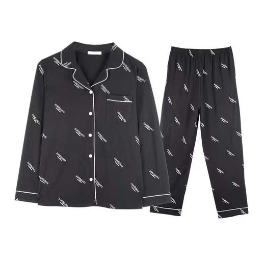 阪织屋棉质字母印花睡衣6521750020202 商品图7