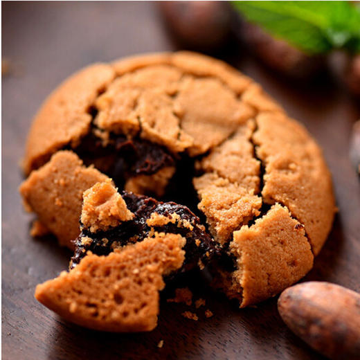 巴旦木巧克力味夹心曲奇饼干【70g】 商品图2