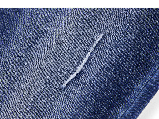 太平鸟男装 2022年春季新款韩版修身牛仔裤B2HAC1B05 商品图2