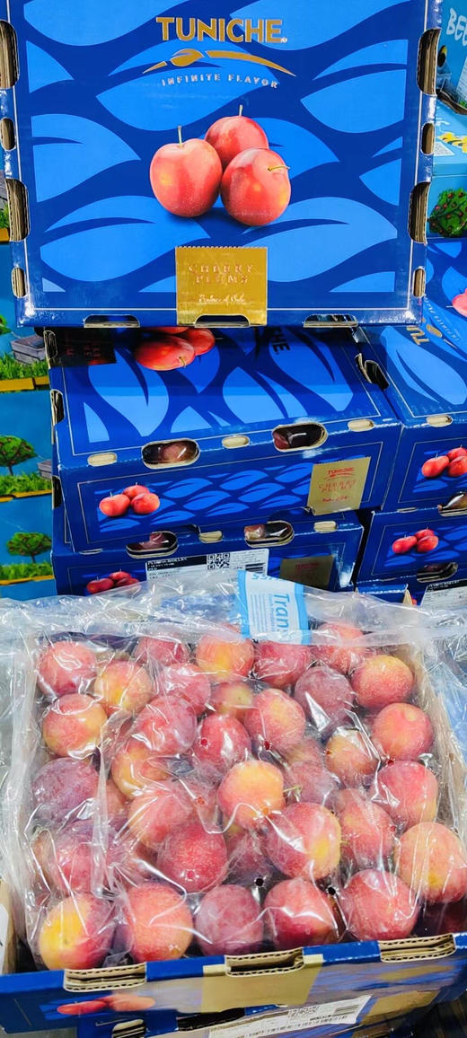 🍒樱桃李🎉5JJJJJ 稀有品种闪亮登场🤔 琥珀色的果肉，极小的核，口感很甜，丰润多汁，入口难忘[强]看起来像李子，吃起来像樱桃一样甜美[色][色] 商品图2