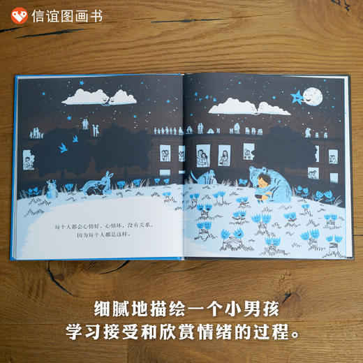 信谊 情绪管理套装4册：房子再见+想哭的时候+生气汤+小猫头鹰 商品图4