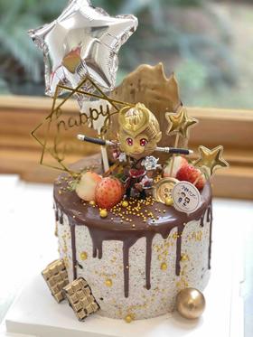 王者荣耀孙悟空猴子奶油蛋糕 下单前请仔细阅读商品详情