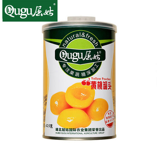 屈姑黄桃罐头425g*6 商品图0