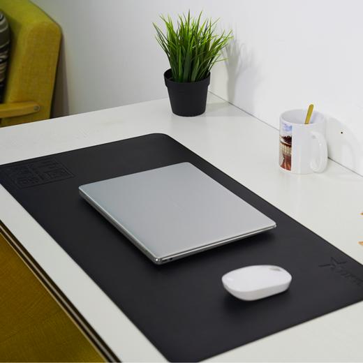 原创“中国制造，红潮公社”双面皮革电脑鼠标垫键盘垫-自留 商品图6