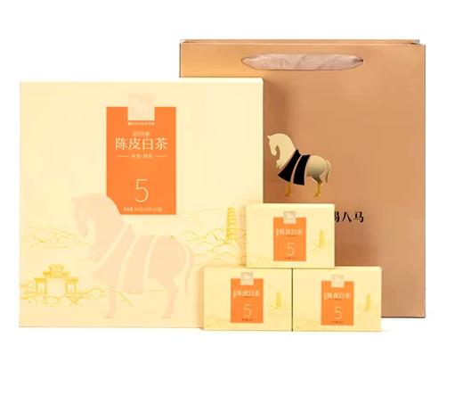 美丽市场-八马陈皮白茶•寿眉240g 商品图0