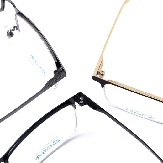 DSG06636 米亚罗MIYALUO 新款光学镜架 全钛合金钛架 DSG06636 商品图6