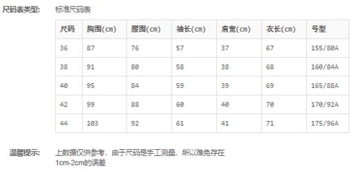 7C593091810240 XII BASKET影儿十二篮19秋新款百分百绵羊皮收腰商务休闲小皮衣外套女  尺码：40 商品图3