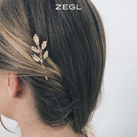 ZENGLIU刘海一字夹发卡头饰夹子韩国发夹女网红饰品成人发饰边夹 商品图2