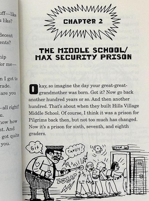 预售 【中商原版】中学,我人生悲惨的岁月 英文原版 Middle School, The Worst Years of My Life 商品图5