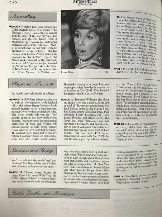 百老汇与剧院编年史 配插图 精装16开 商品图7